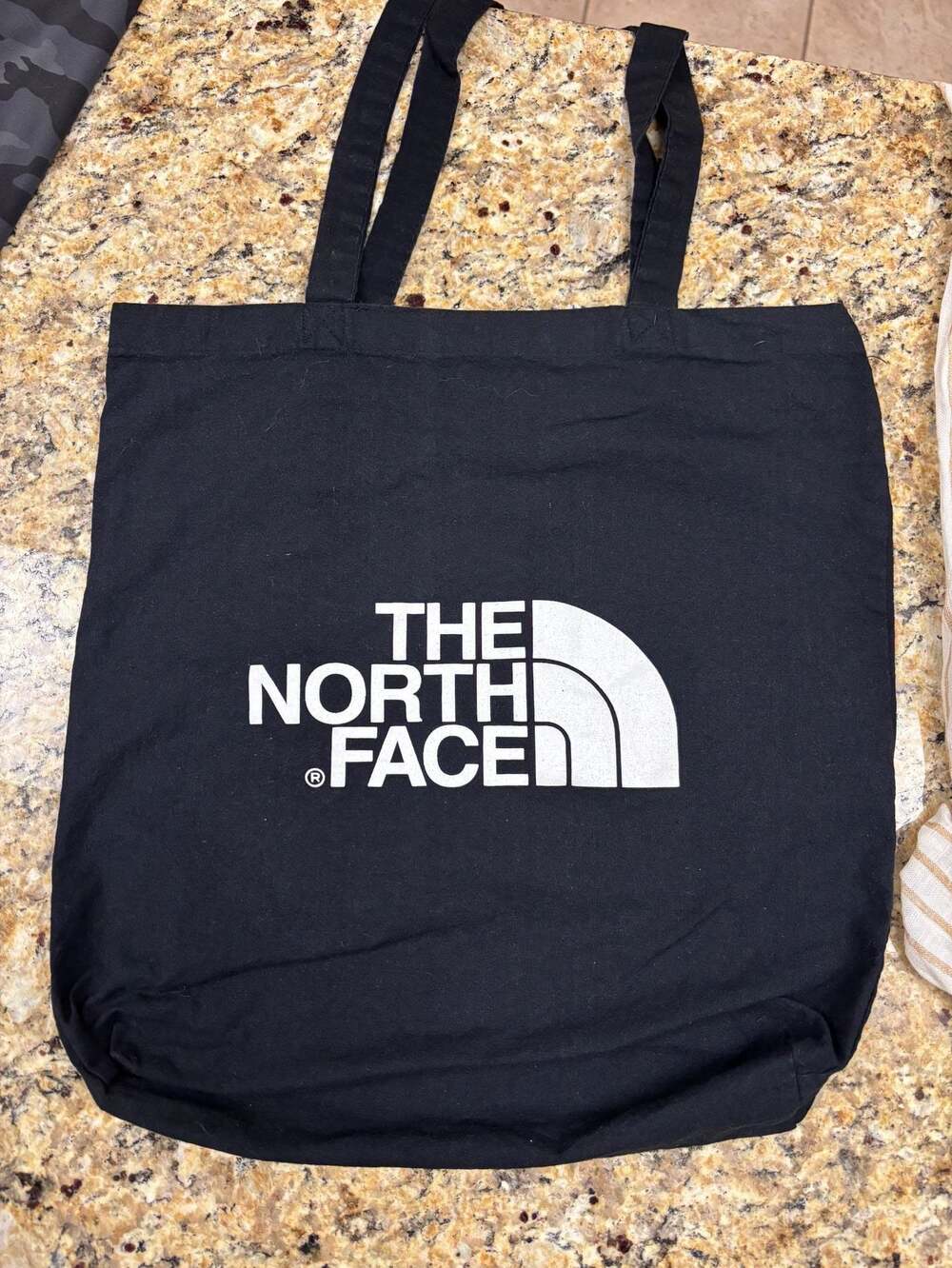 The North Face Big Logo Canvas Tote Bag